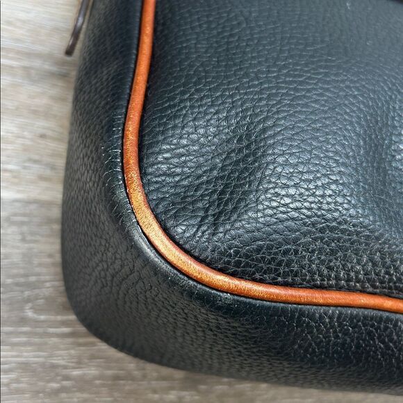 4302 Dooney & Bourke black brown leather crossbody - Picture 13 of 15